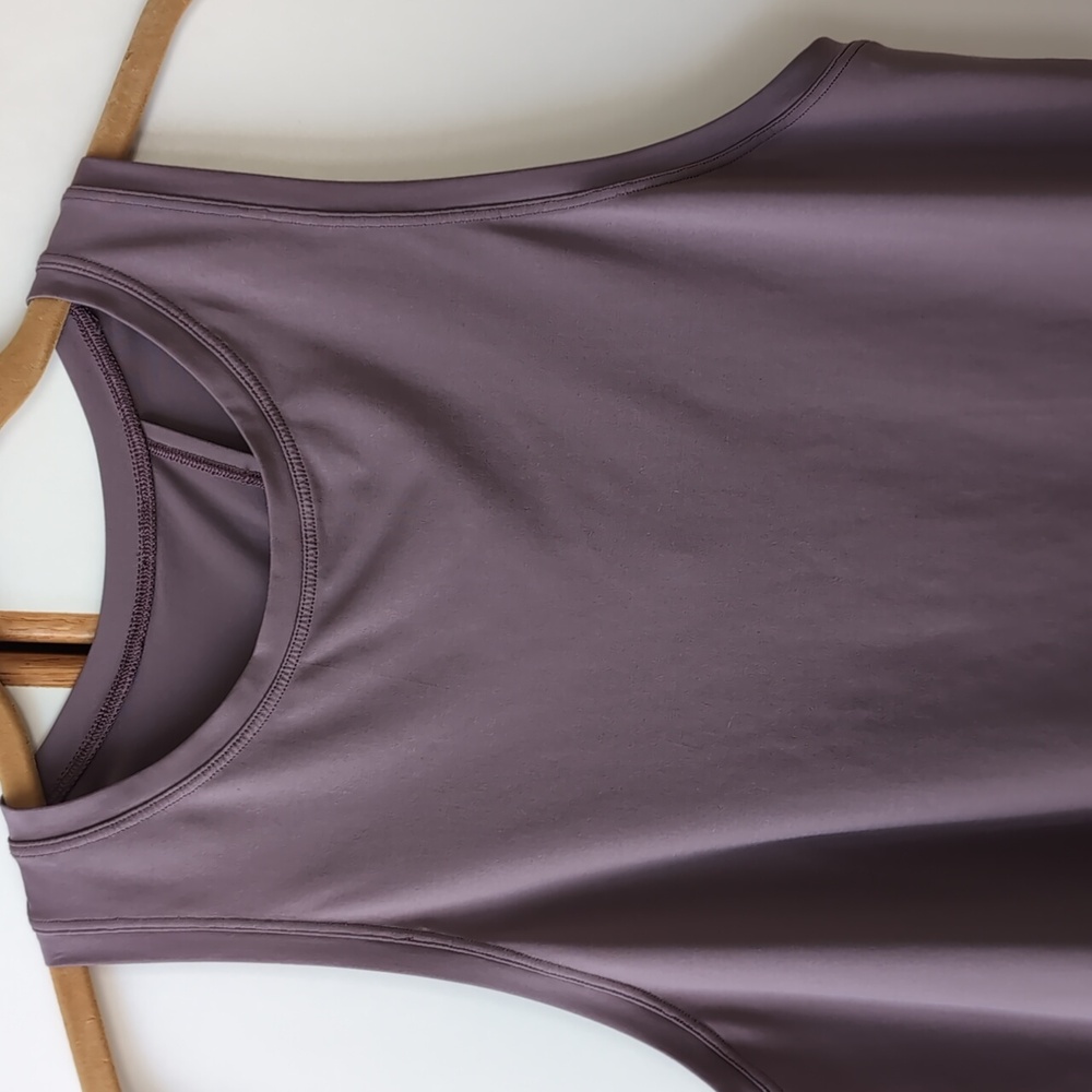 Lululemon All Tied Up Tank Open Back Zinc Frosted Mulberry 8 - Picture 5 of 10